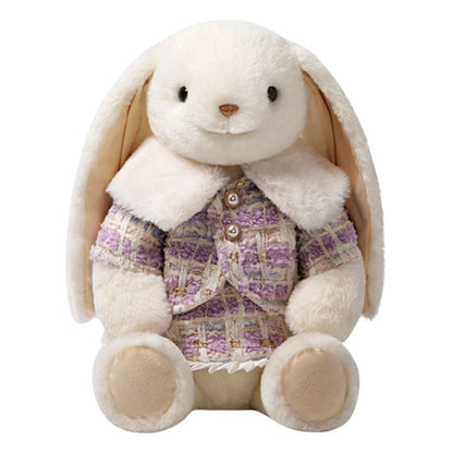 McHugs Purple Twinset Smiling Leveret 25cm Plush
