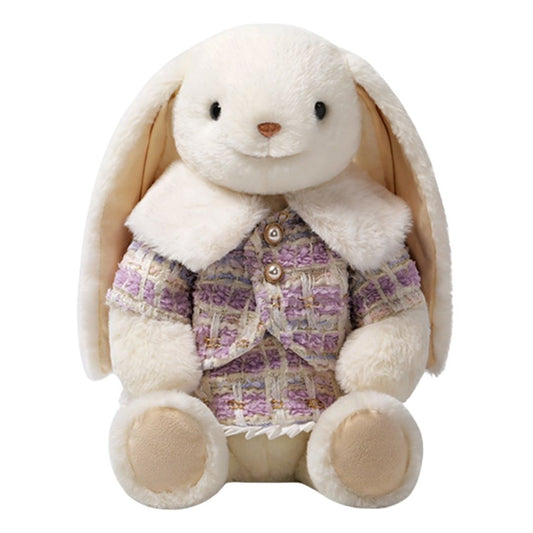 McHugs Purple Twinset Smiling Leveret 25cm Plush
