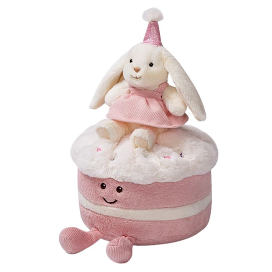 McHugs Leveret Birthday Cake 22cm Plush
