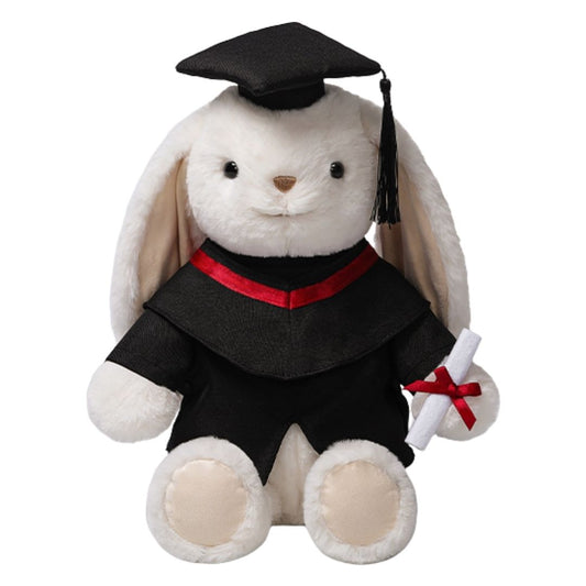 McHugs Graduation Smiling Leveret 25cm Plush