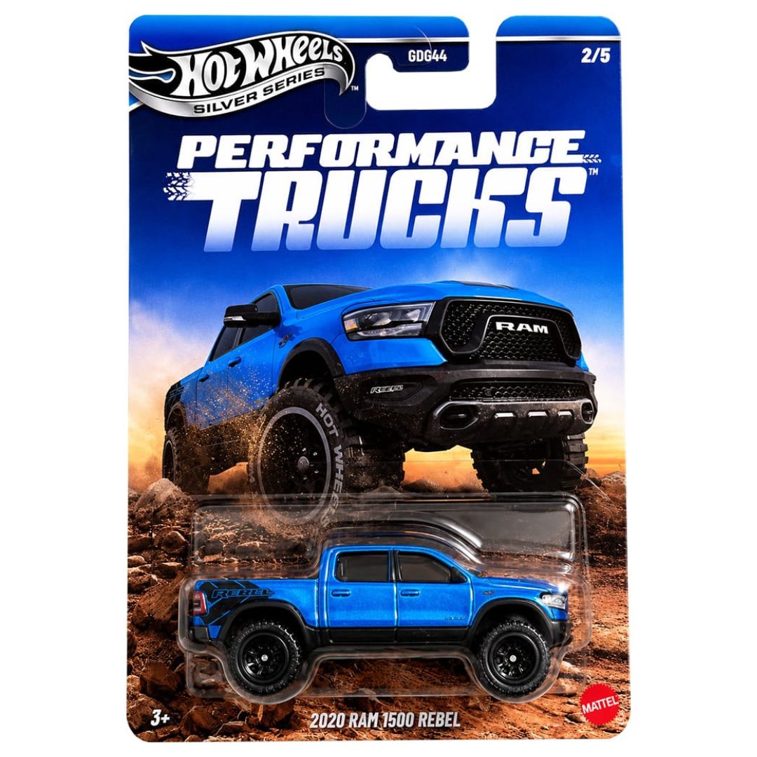 Hot Wheels Silver Series Performance Trucks 2020 Ram 1500 Rebel