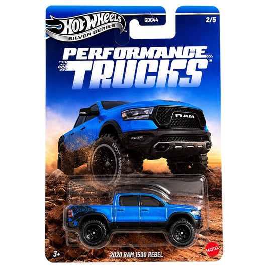 Hot Wheels Silver Series Performance Trucks 2020 Ram 1500 Rebel