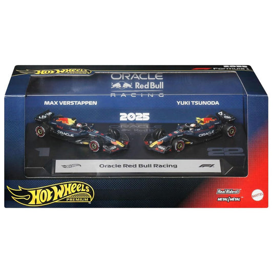 Hot Wheels Premium 2025 Formula 1 Red Bull Team 2-Pack