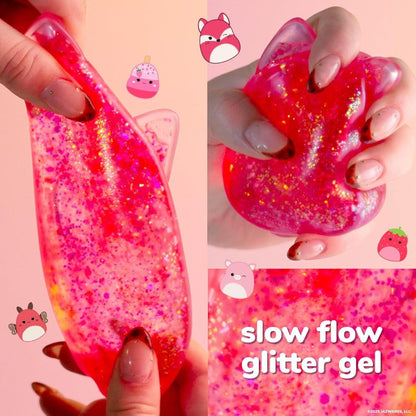 Slimy Gloop Gelli Gels Squishmallows - Red