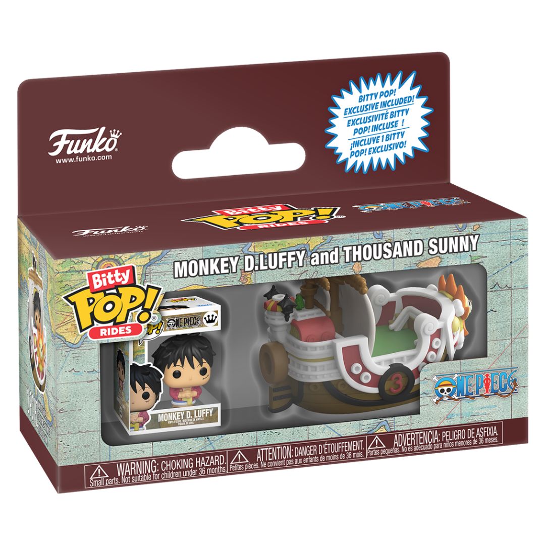 Bitty Pop! Rides One Piece Monkey D.Luffy and Thousand Sunny