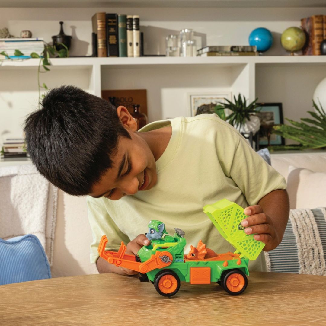 Paw Patrol The Dino Movie Rocky With Dino Rescue Recycler