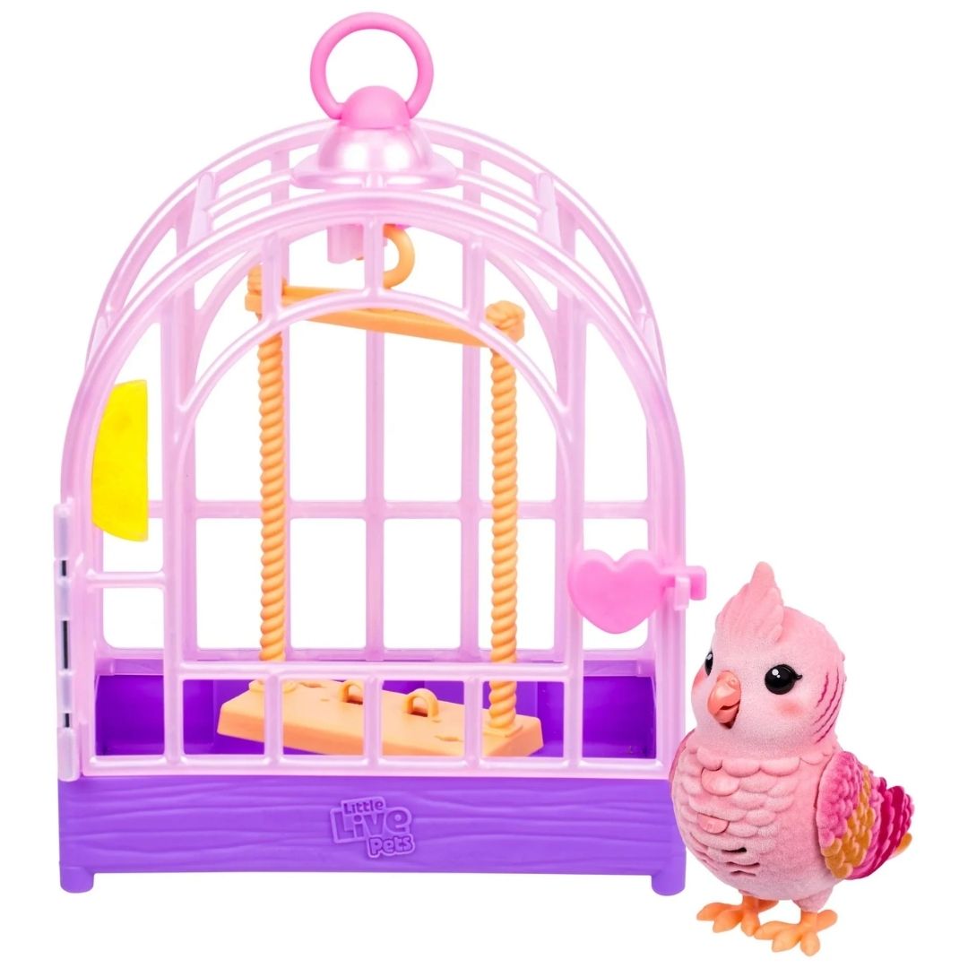 Little Live Pets My Really Real Bird & Cage - Rosie