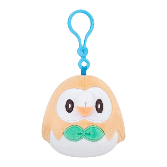 Squishmallows Pokemon Clip-on Plush - Rowlet