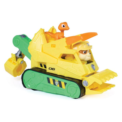 Paw Patrol The Dino Movie Rubble With Dino Rescue Bulldozer