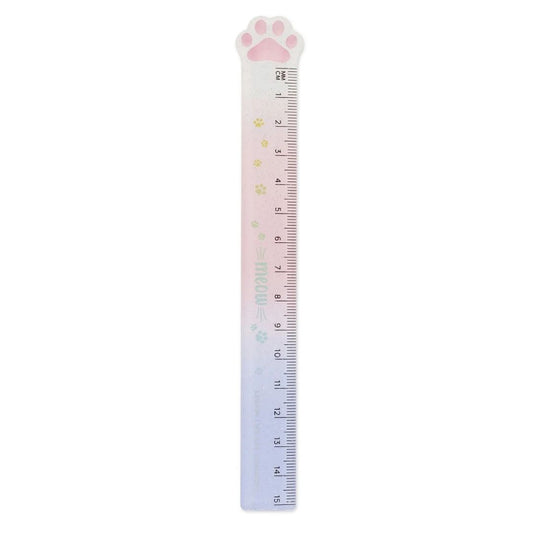 Legami 15cm Ruler Meow Kitty