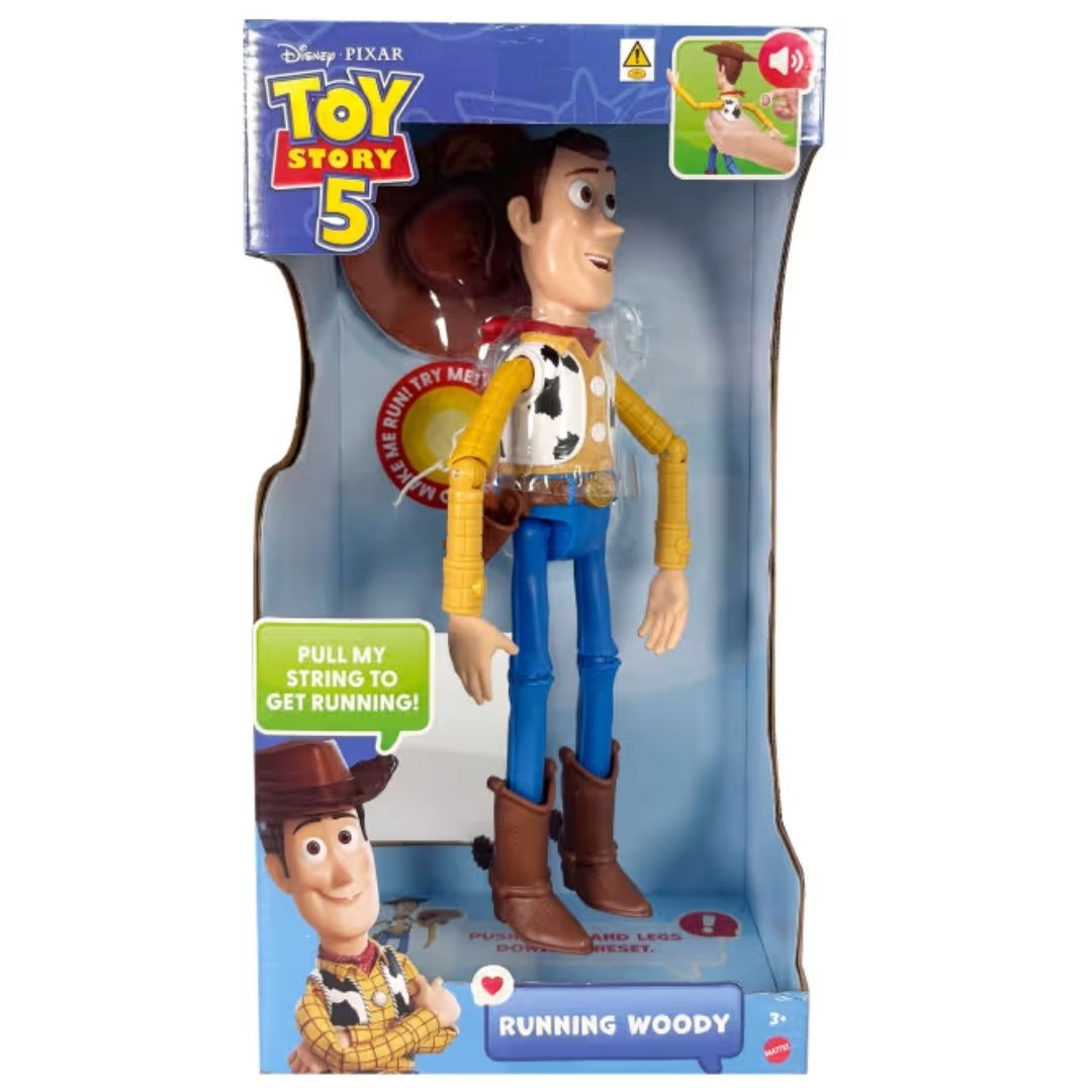Disney Pixar Toy Story 5 Running Woody