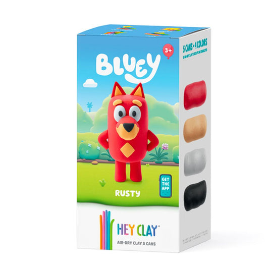 Hey Clay Bluey & Friends - Rusty