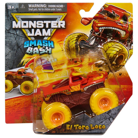 Monster Jam 1:64 Smash & Bash Series 5 El Toro Loco
