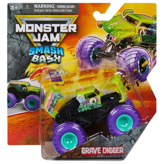 Monster Jam 1:64 Smash & Bash Series 5 Grave Digger