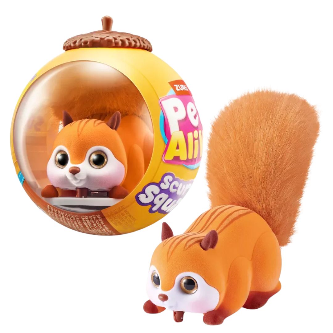 Pets Alive Scurry 'N Squirrel - Orange