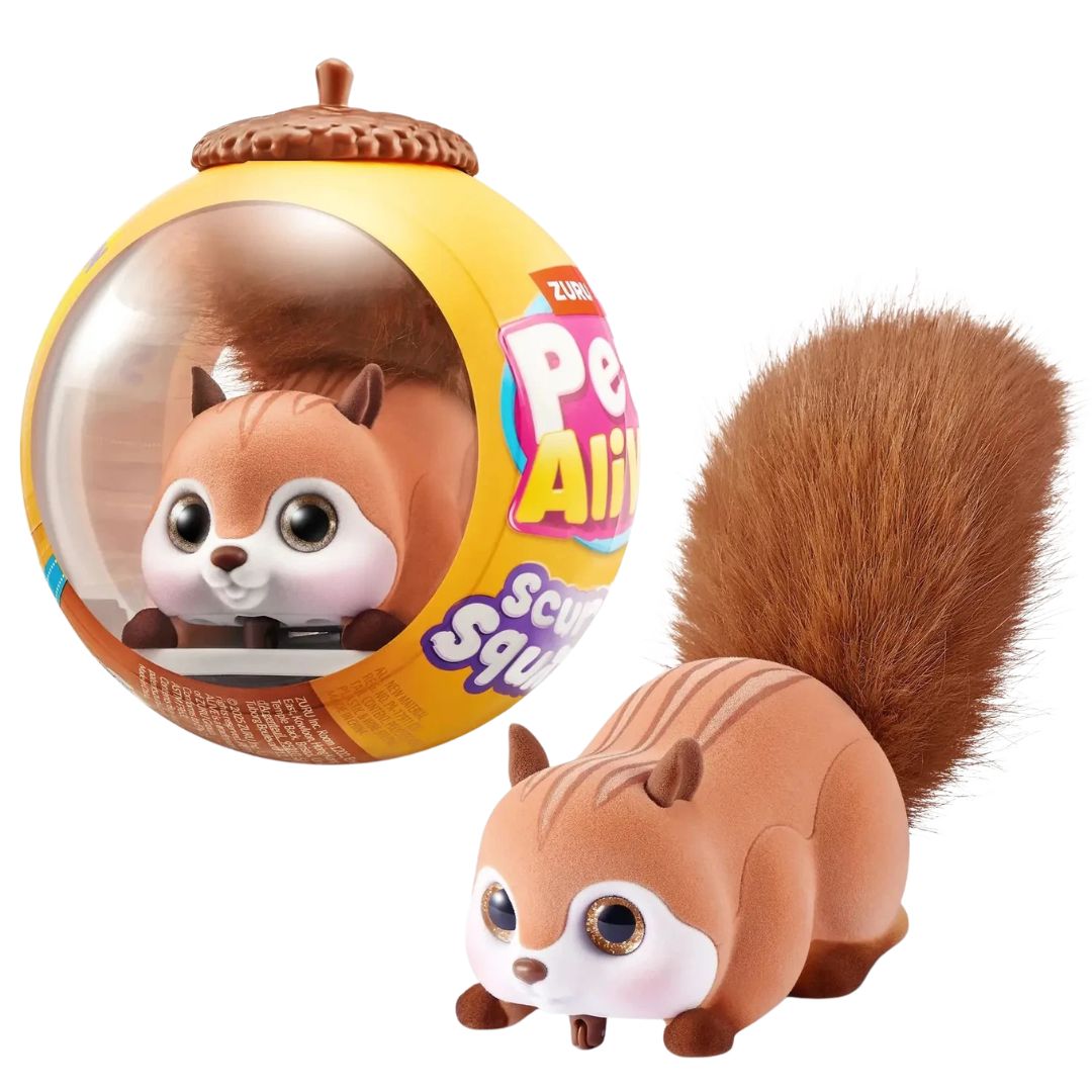 Pets Alive Scurry 'N Squirrel - Brown