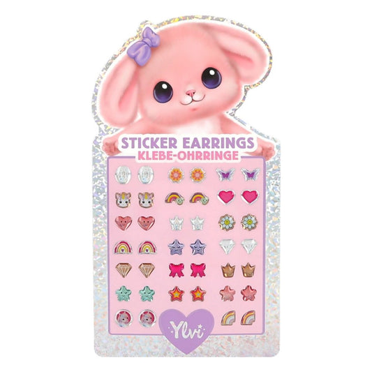 Ylvi Sticker Earings Bunny Set