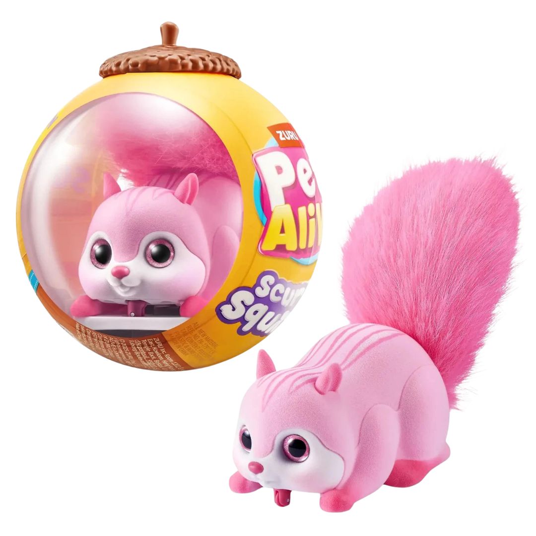 Pets Alive Scurry 'N Squirrel - Pink