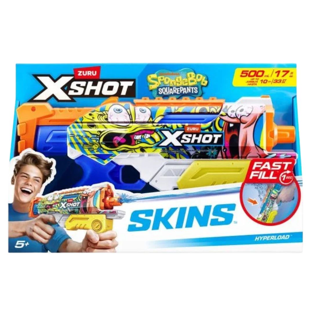 X Shot Skins Spongebob Squarepants Hyperload