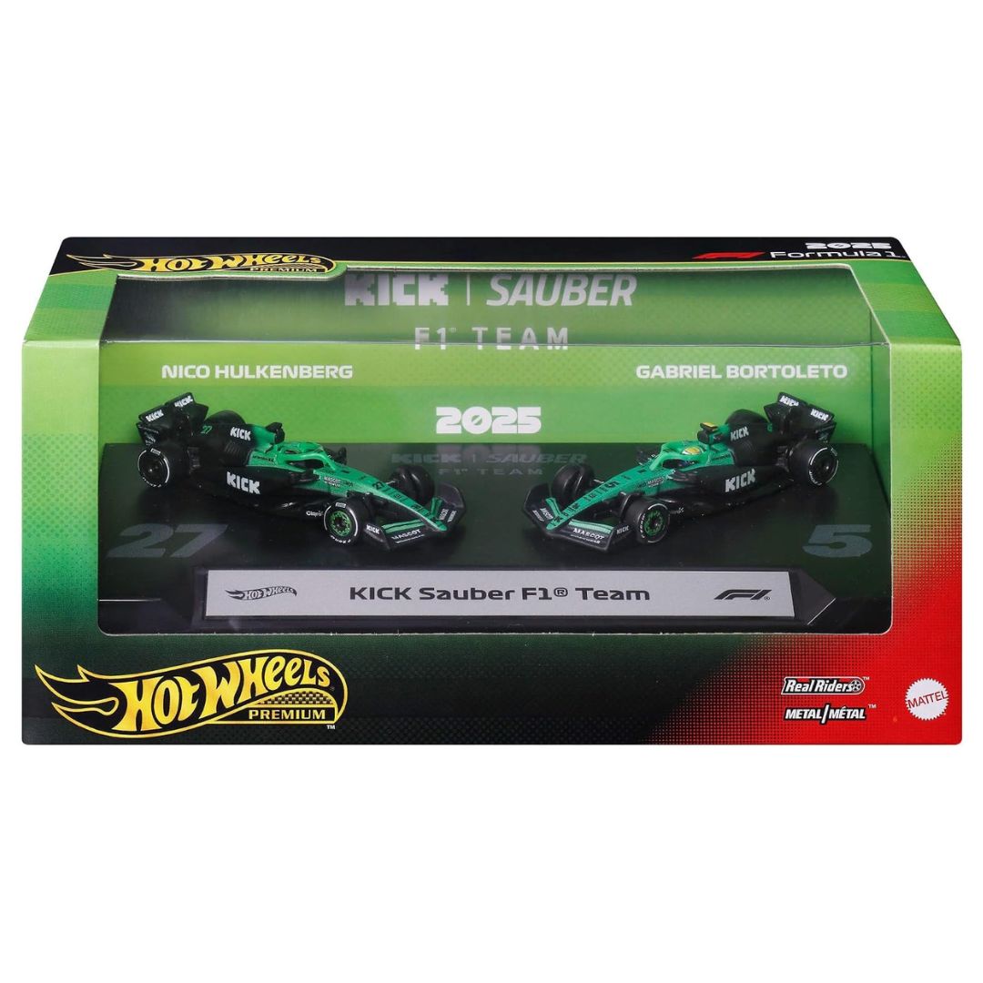 Hot Wheels Premium 2025 Formula 1 Sauber Team 2-Pack