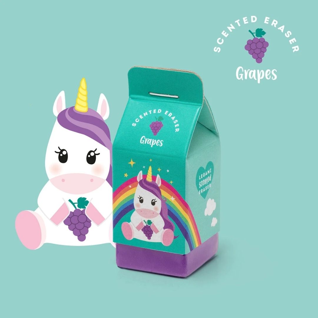 Legami Scented Erasers Yummy Yummy Set Of 3 Animals