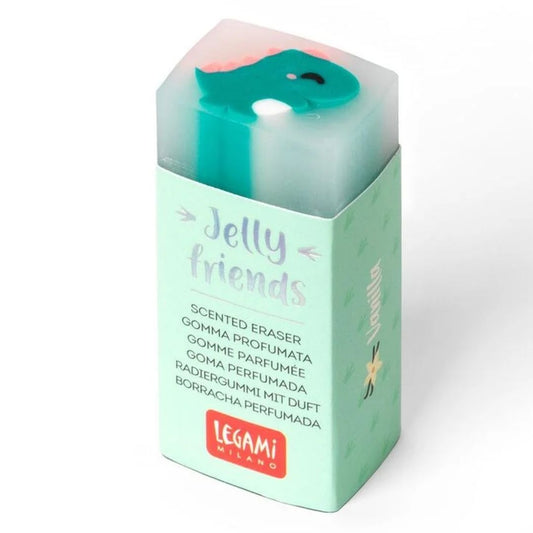 Legami Scented Eraser Jelly Friends Vanilla Dinosaur