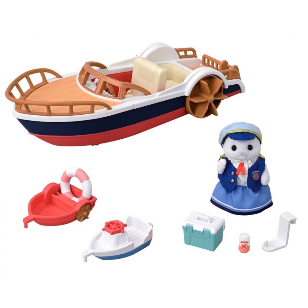 Sylvanian Families Seal Sailor's Leisure Boat