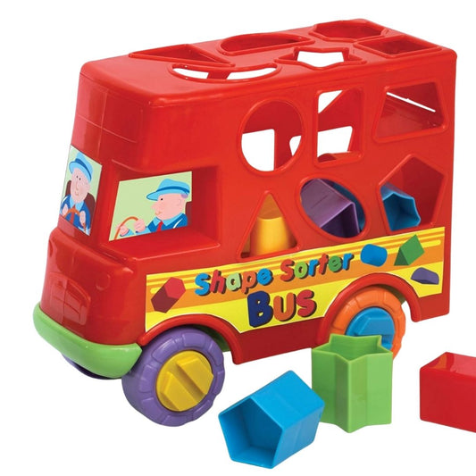 Push Along Shape Sorter Bus