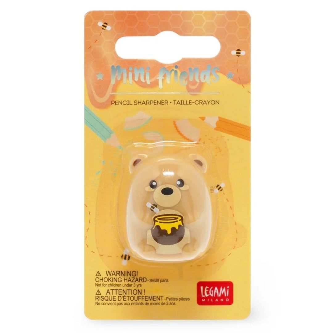 Legami Pencil Sharpener Mini Friends Teddy Bear