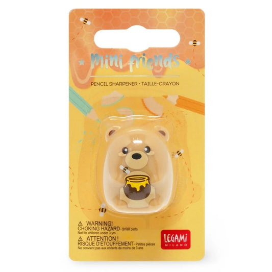 Legami Pencil Sharpener Mini Friends Teddy Bear