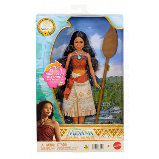 Disney Moana Live Action Movie Singing Moana Doll