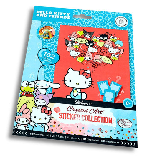 Crystal Art Hello Kitty & Friends Sticker Pack