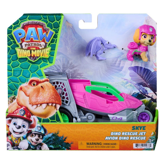 Paw Patrol The Dino Movie Skye With Dino Rescue Jet