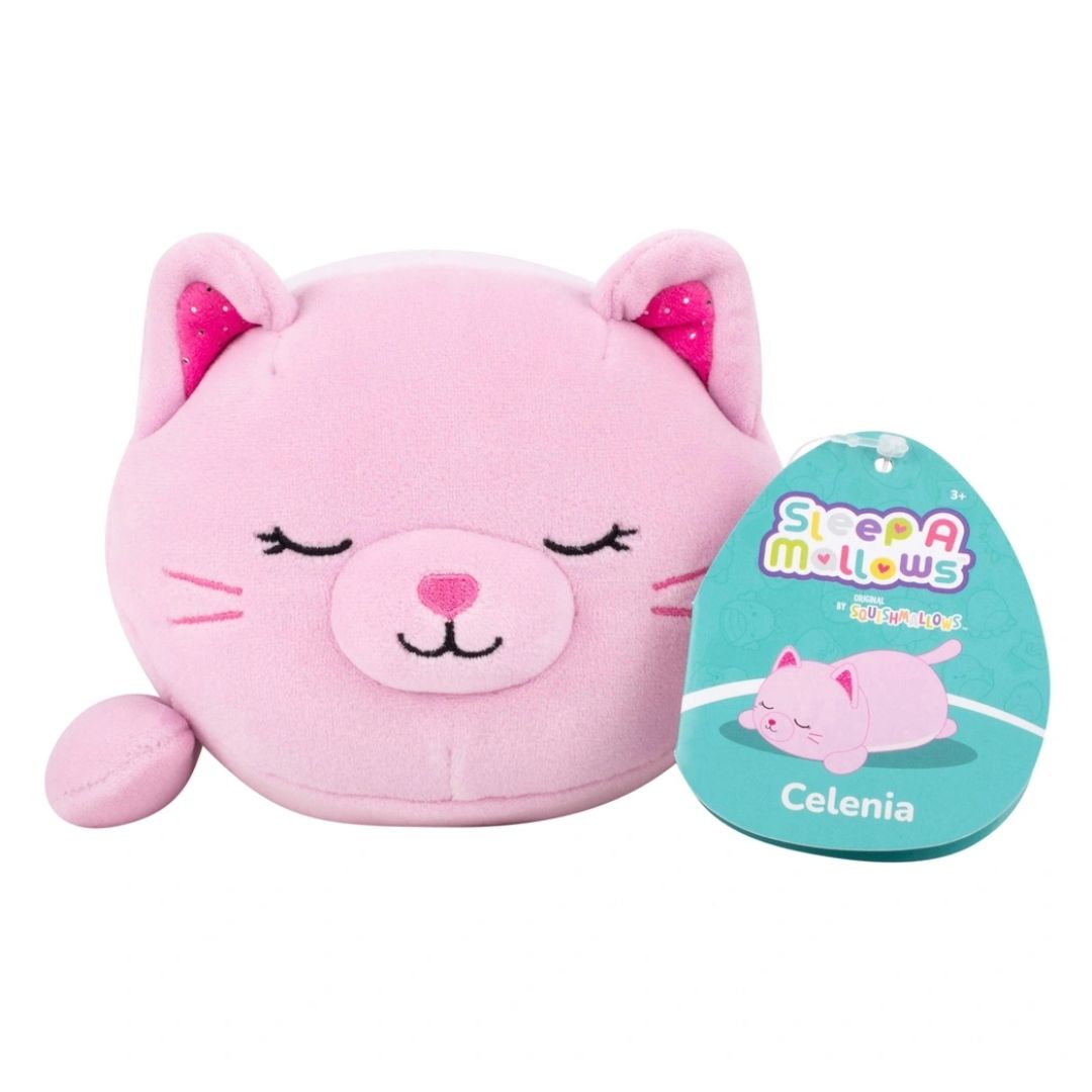 Squishmallows Sleep-A-Mallows Plush Celenia The Cat
