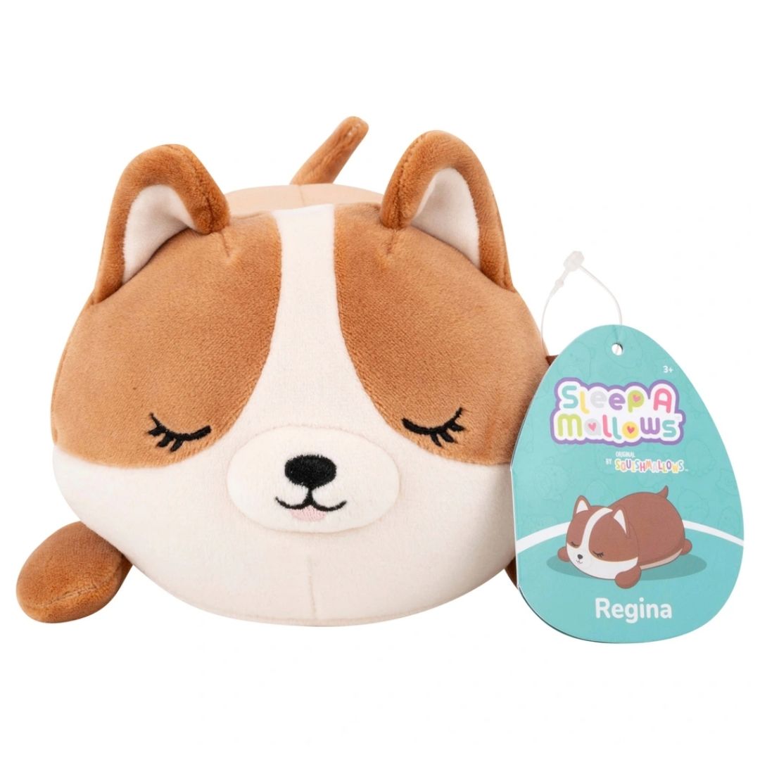 Squishmallows Sleep-A-Mallows Plush Regina the Dog
