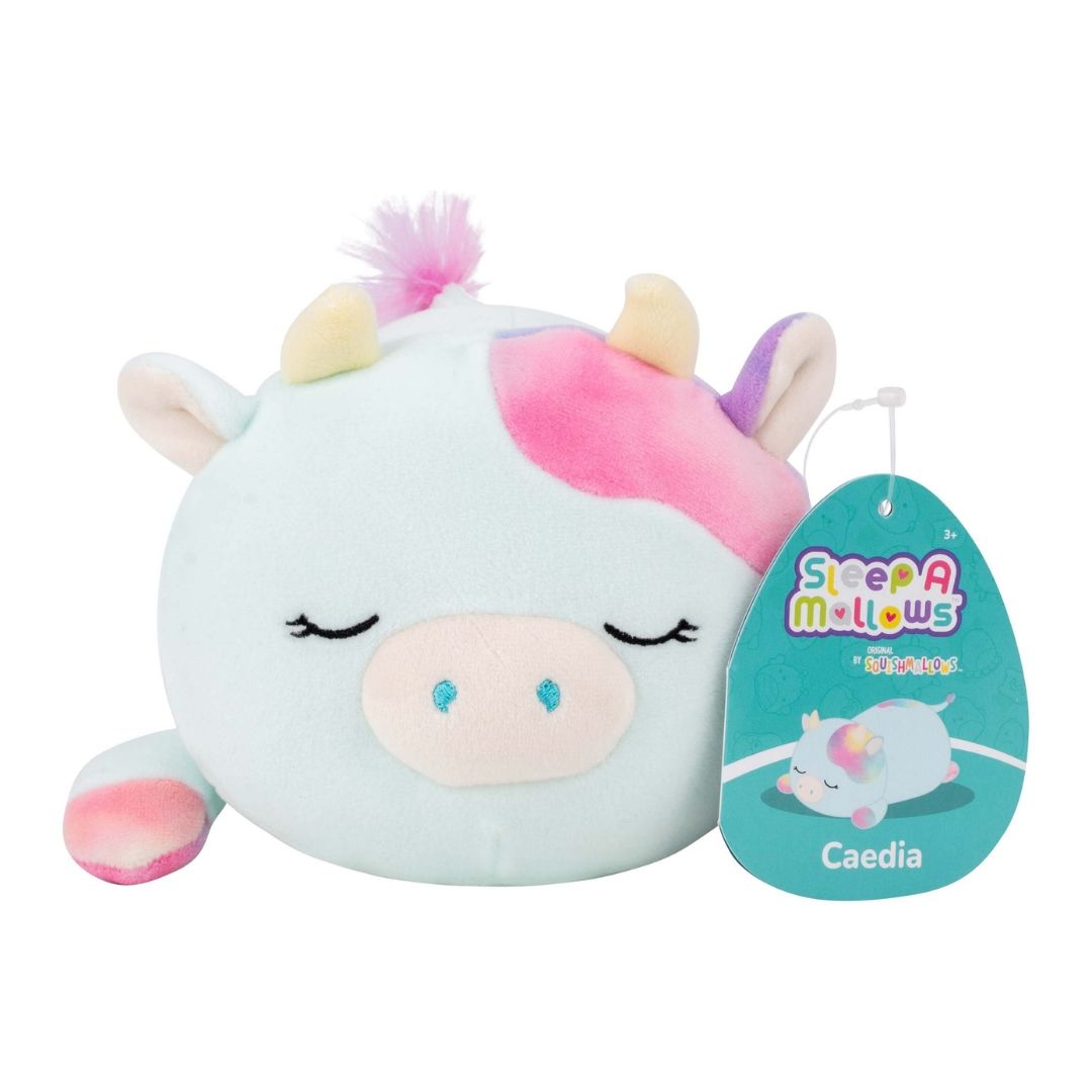 Squishmallows Sleep-A-Mallows Plush Caedia The Cow