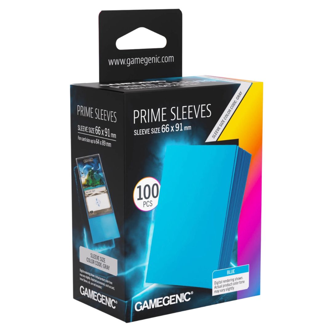 Gamegenic Trading Card Prime Sleeves 100pc - Blue
