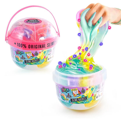 So Slime Mix In Bucket Pink