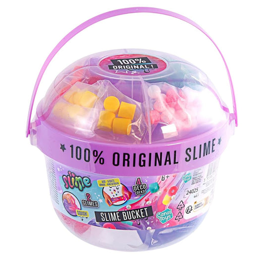 So Slime Mix In Bucket Purple