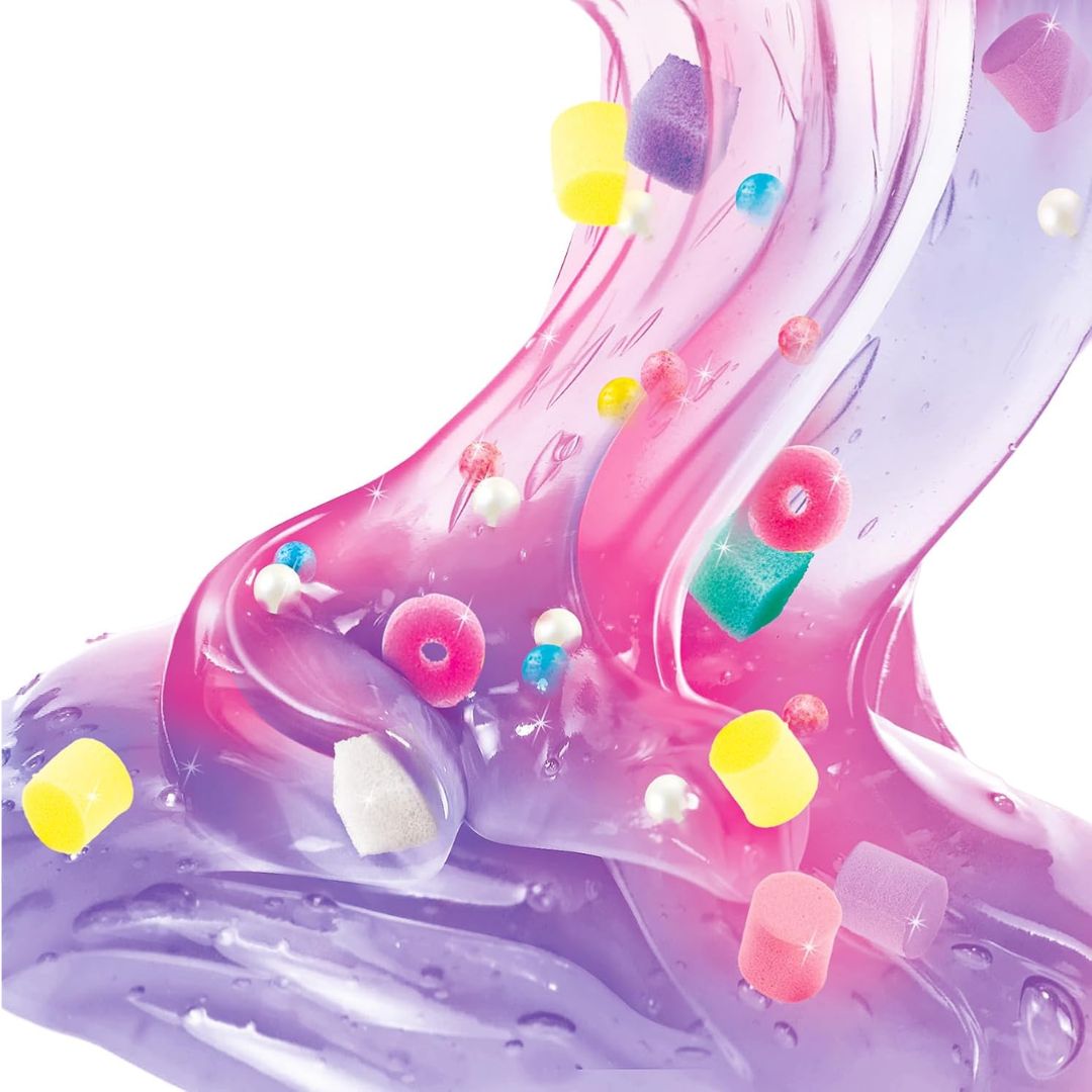 So Slime Mix In Bucket Purple