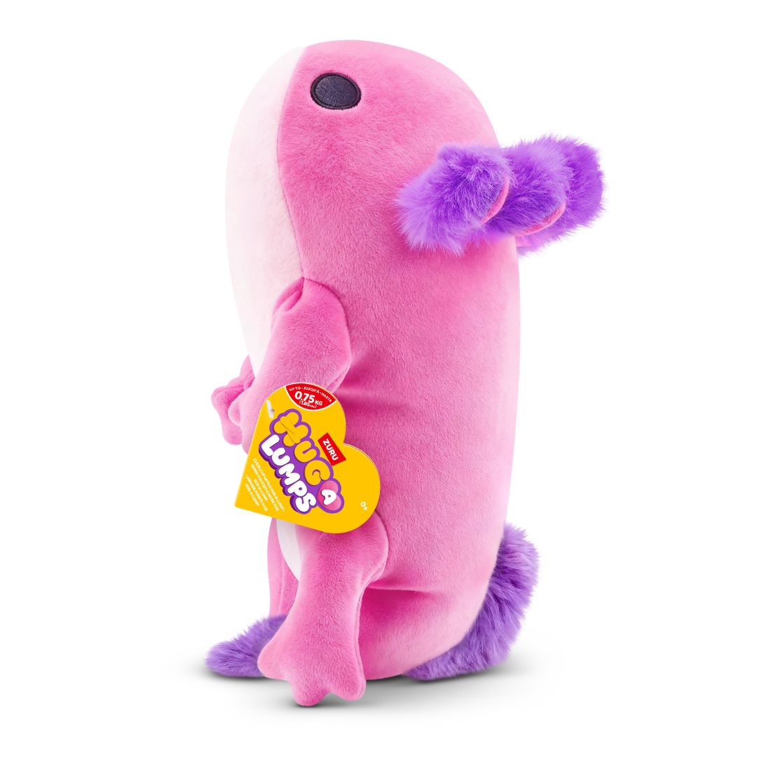 Hug-A-Lumps Small Fuzzy Plush Ally The Axolotl