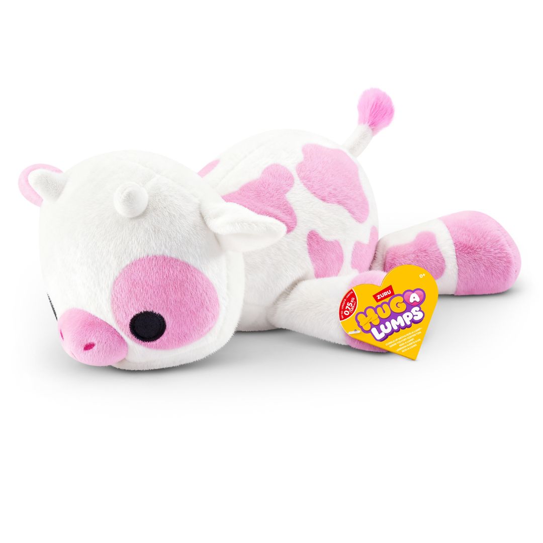 Hug-A-Lumps Small Fuzzy Plush Clover The Cow