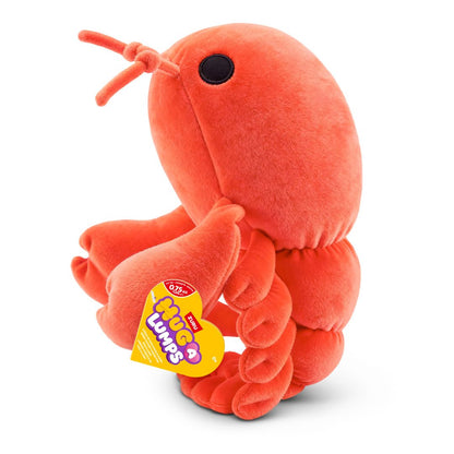 Hug-A-Lumps Small Fuzzy Plush Lenny The Lobster