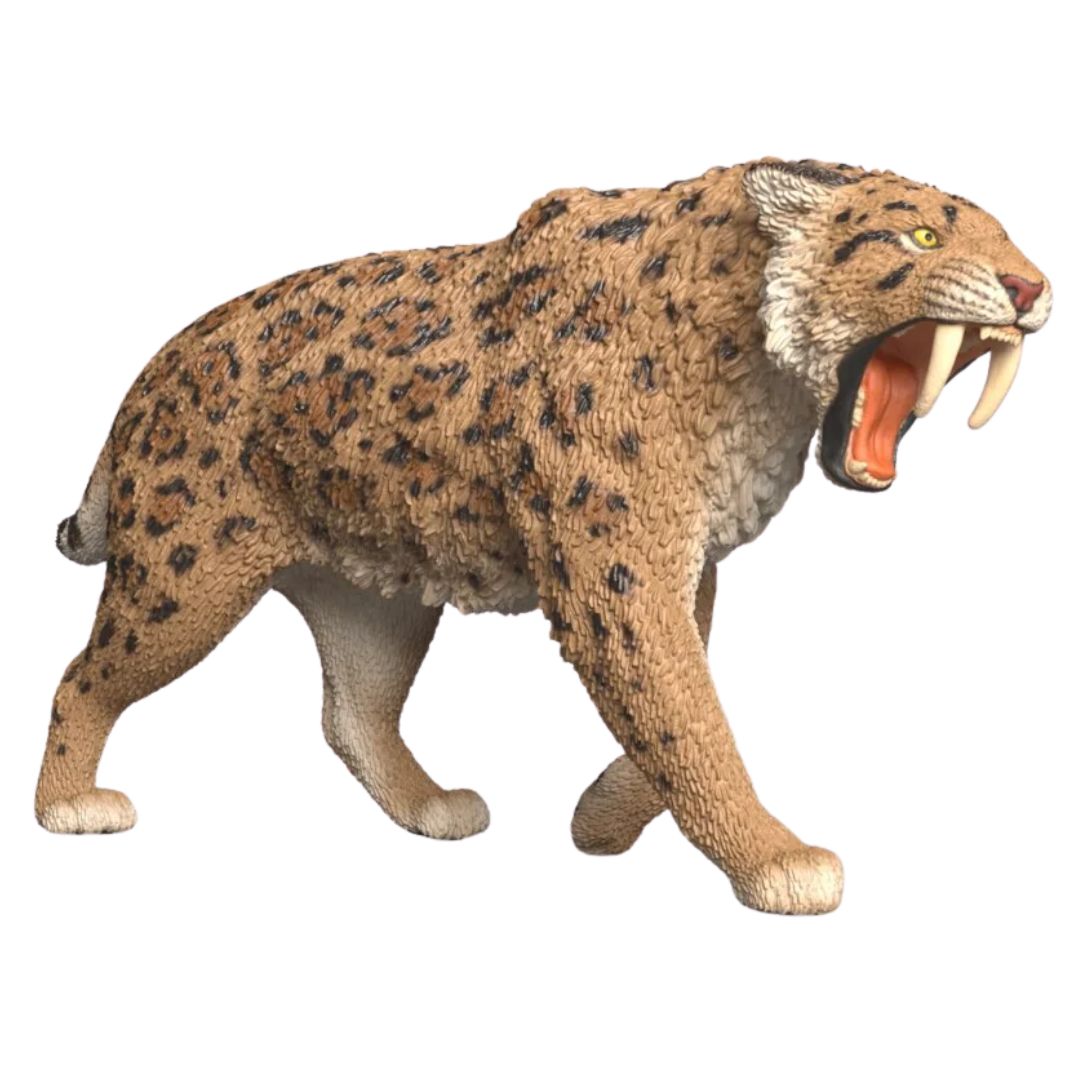 Schleich Dinosaurs Sabre-toothed Tiger (Smilodon) 15054