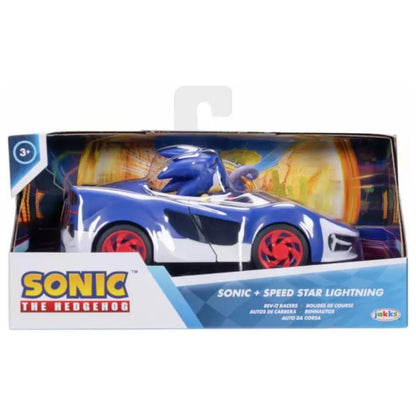 Sonic The Hedgehog Rev-It Racers Sonic and Speed Star Lightning