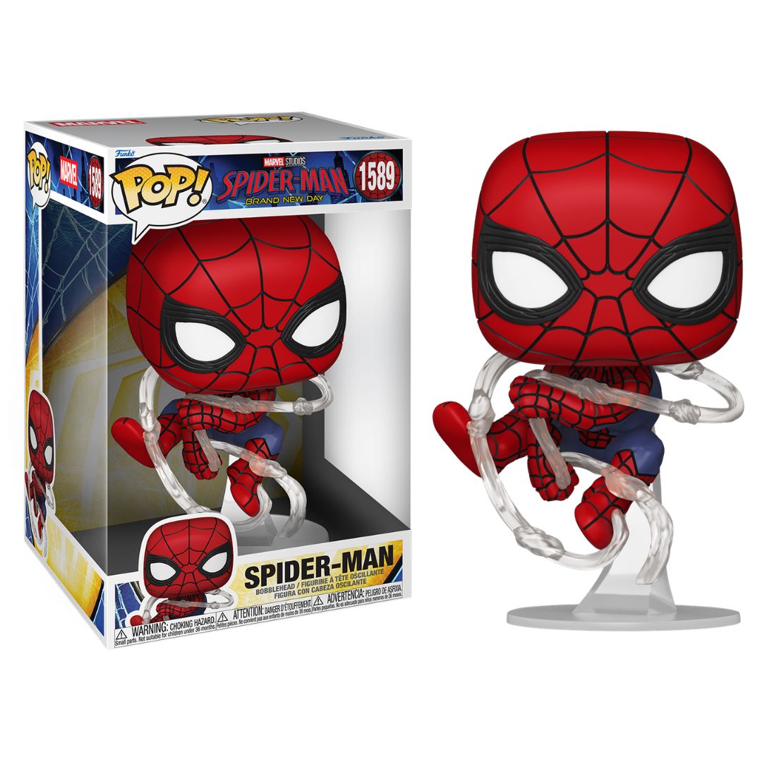 Pop! Vinyl - Marvel Spider-Man Brand New Day - Spider-Man 1589 (Jumbo)