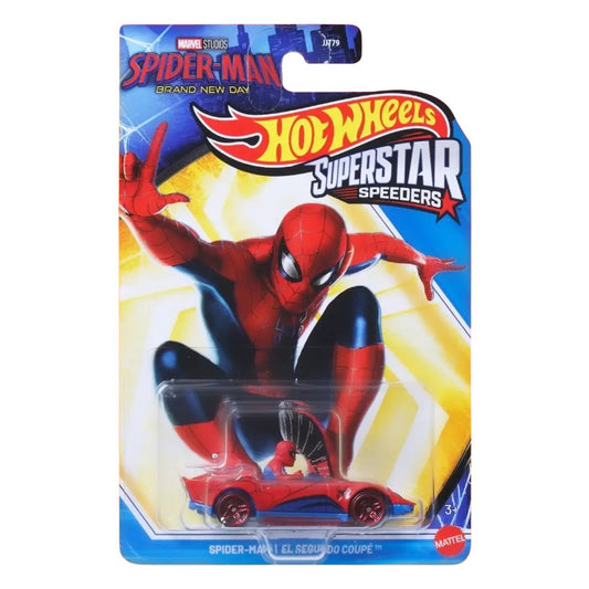 Hot Wheels Superstar Speeders Marvel Spiderman Brand New Day - Spiderman