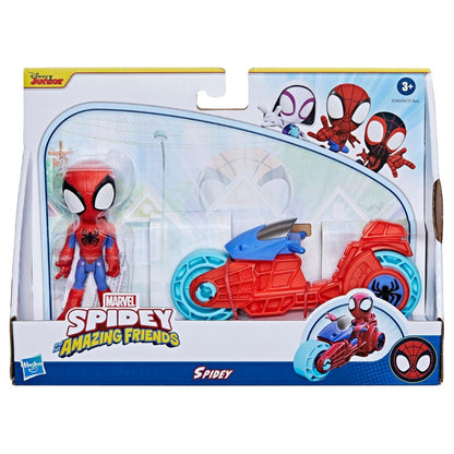 Marvel Spidey And His Amazing Friends Motorcycle Spidey
