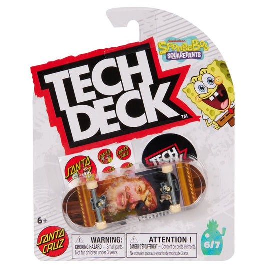 Tech Deck Single Pack Fingerboard - Spongebob Squarepants 6/7