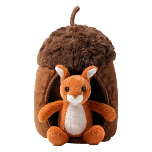 McHugs Oak Squirrel House 18cm Plush